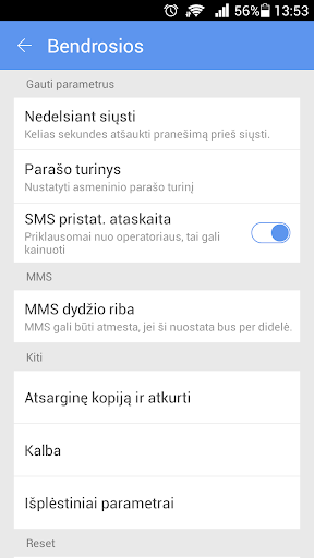 GO SMS Pro Lithuanian Language