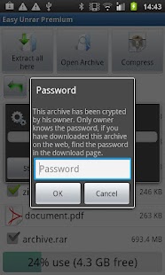 Easy Unrar Unzip & zip premium - screenshot thumbnail