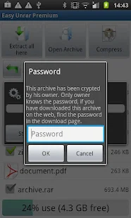 Easy Unrar Unzip & zip premium - screenshot thumbnail