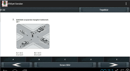 【免費教育App】Ehliyet Sinav Testi-APP點子