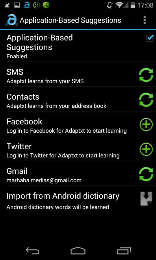 Adaptxt – Free Keyboard - screenshot