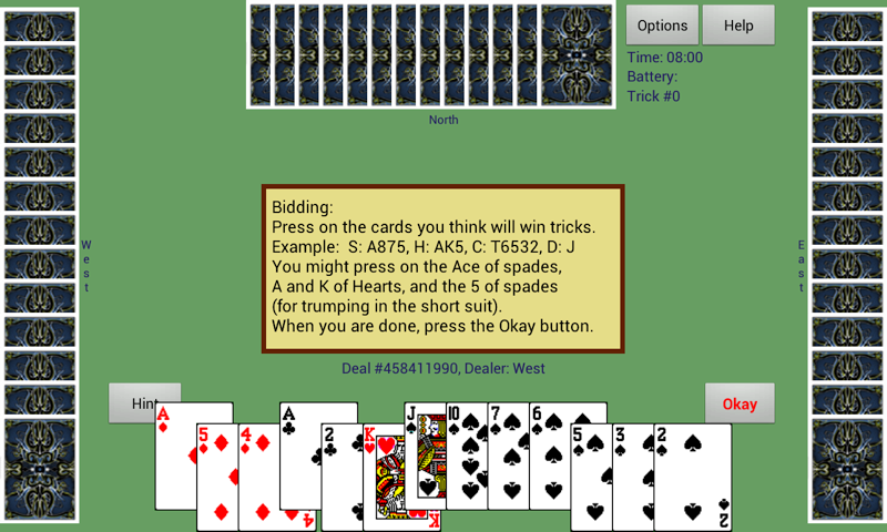CardShark Spades Screen 2