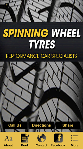 Spinning Wheel Tyres