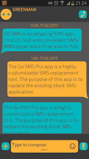 Flat UI Go SMS(圖2)-速報App