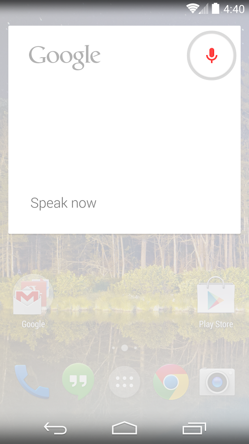   Google Now Launcher- tangkapan layar 