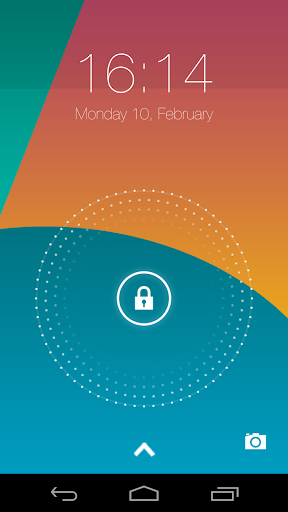 Kitkat Lock Screen