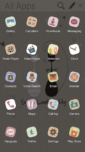【免費個人化App】Sweet lovely kitty_ATOM theme-APP點子