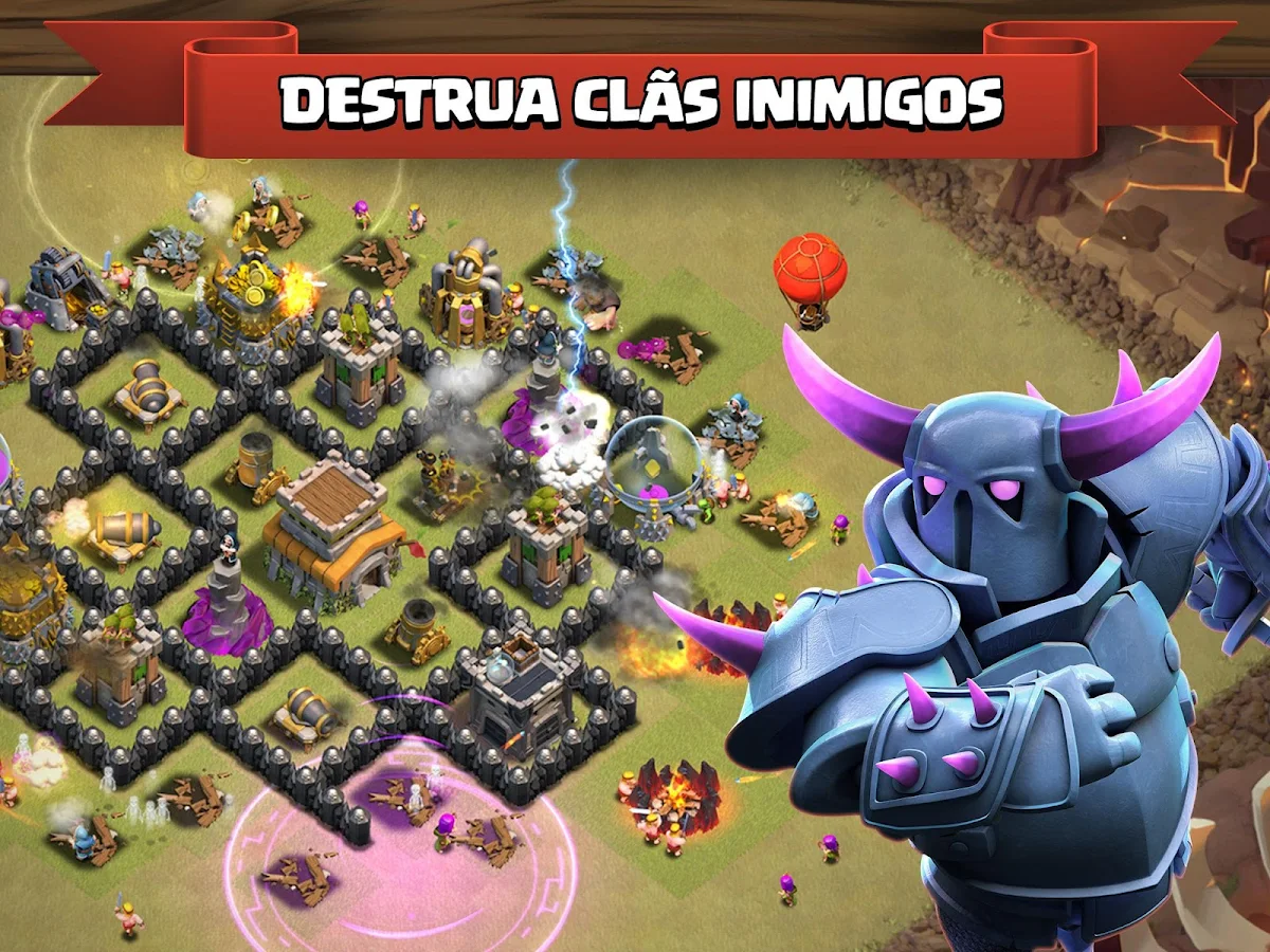  Clash of Clans: captura de tela 