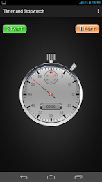 Stopwatch and timer with laps poster 1