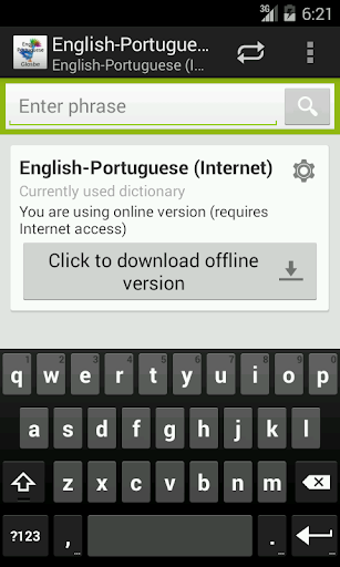 English-Portuguese Dictionary