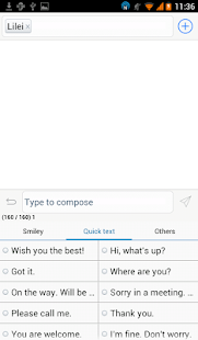 Flat White Message OS 8 Theme Screenshots 2