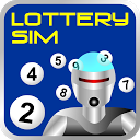 Lottery Game Results Simulator mobile app icon