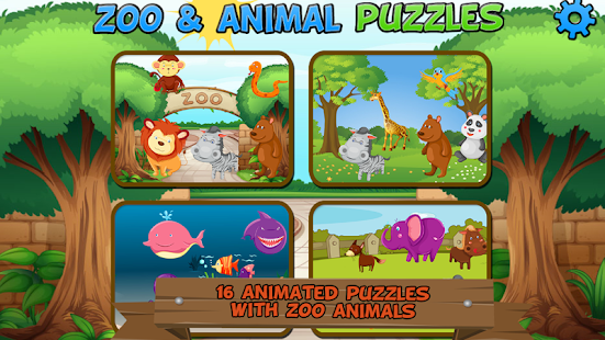 Zoo and Animal Puzzles