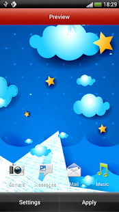 Night Clouds Live Wallpaper Screenshots 2