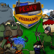 Pesky Humans 2D strategy game  Icon