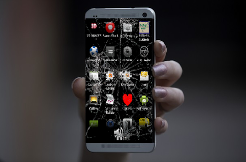 Android application Cracked Screen Prank screenshort