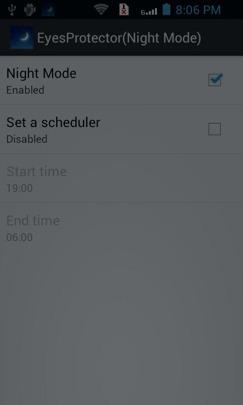 Eyes Protector (Night Mode) Screen 2