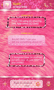GO SMS PRO LUXURY PINK THEME(圖3)-速報App