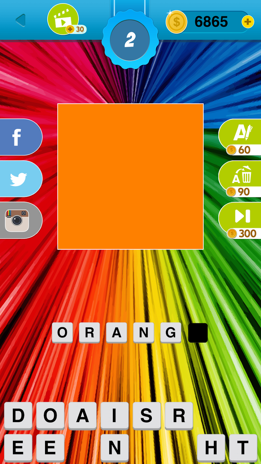 Guess the Color Screen 2