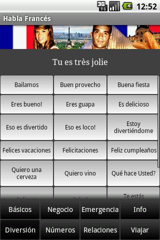 Talk French Screen 3