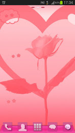 Téma Valentýn GO Launcher EX poster 2