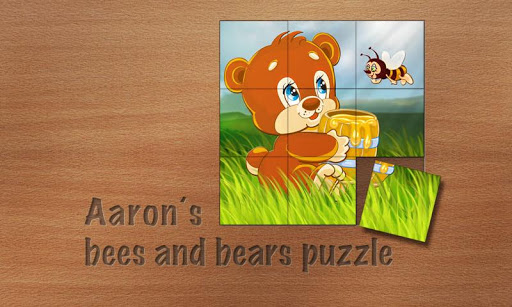 Aaron's Kids Honey Bear Puzzle