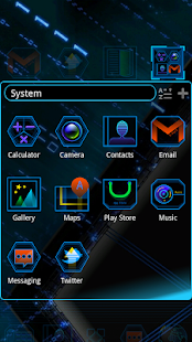 How to get Skyline GO Launcher Theme patch 1.0 apk for android
