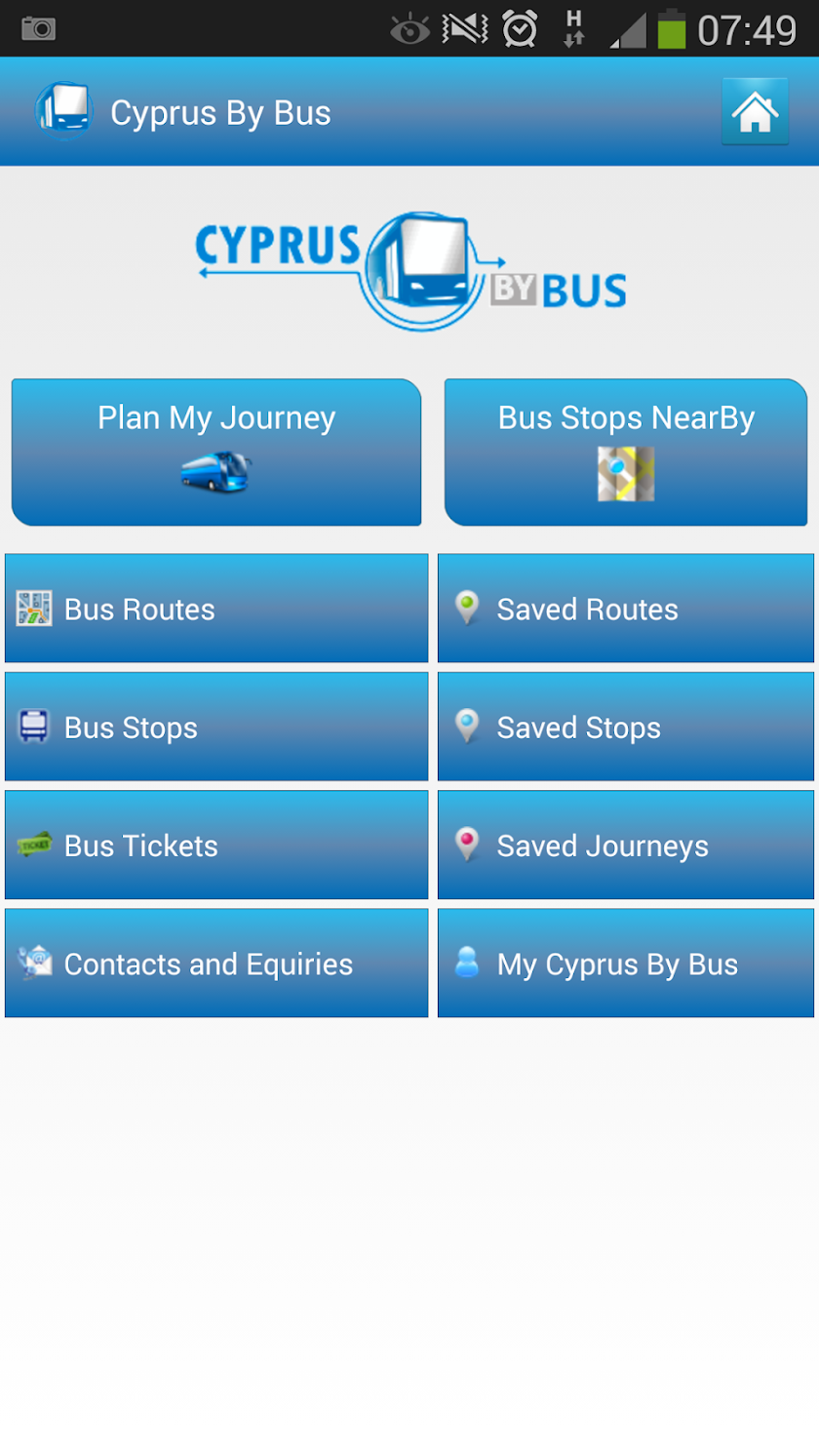 Cyprus By Bus Screen 1