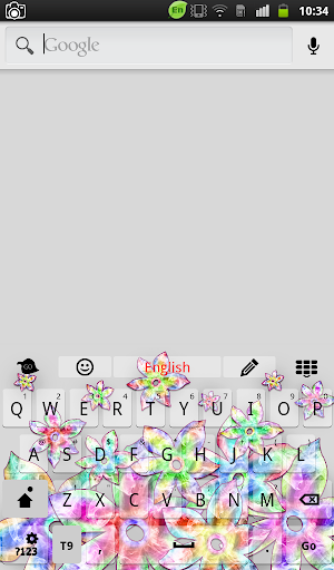 【免費個人化App】Colored Flowers Keyboard-APP點子