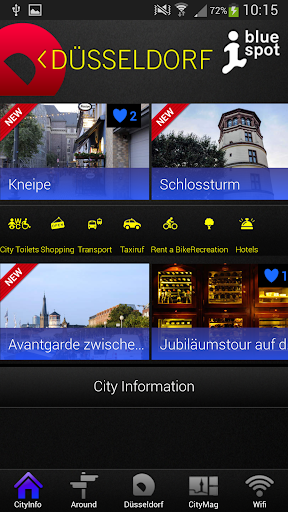 【免費旅遊App】bluespot Düsseldorf City Guide-APP點子