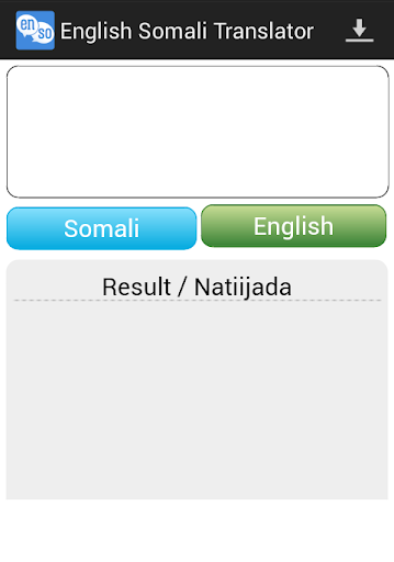 Somali English Translator