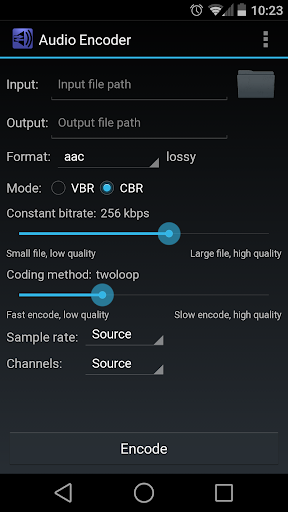 Audio Encoder