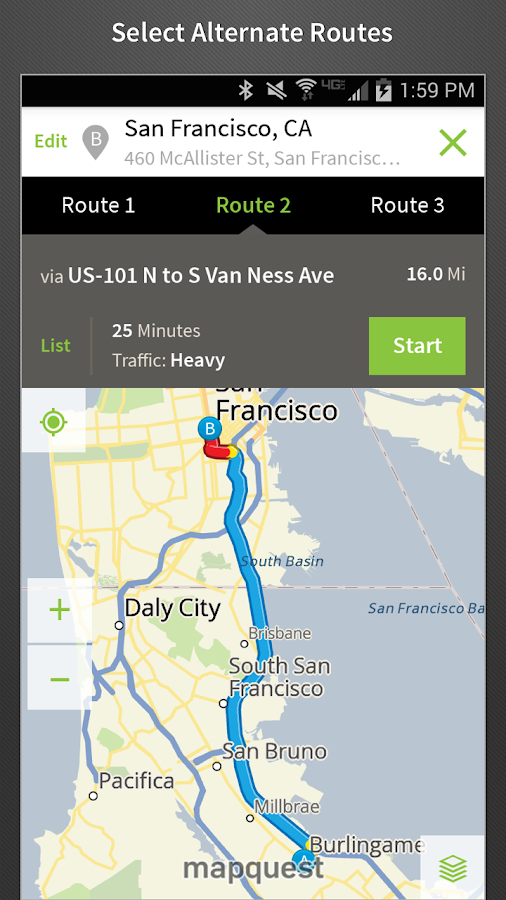 MapQuest Maps - Driving Directions - Map