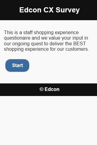Edcon Shopping Questionnaire