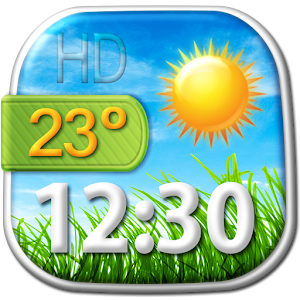 HD Clock Weather Widget logo