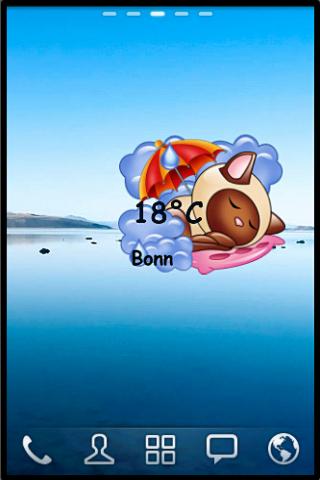 Kitten  Weather Widget Screen 3