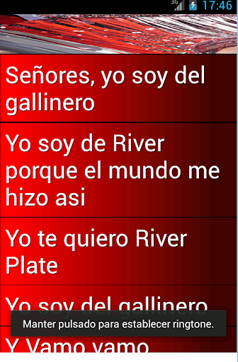 Ringtones Hinchada River Plate