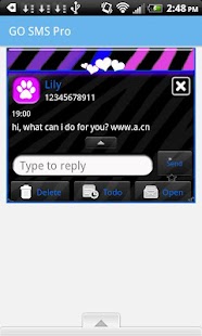 How to mod Zebra Love Theme GO SMS PRO 1 apk for pc