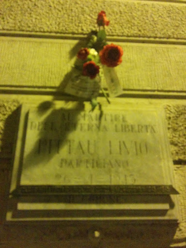 Martire Pittau Livio Memorial