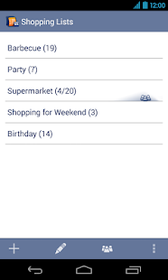 Shopping Lists Manager