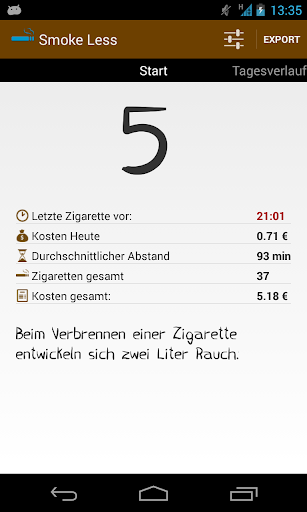 Smoke Less - Weniger rauchen