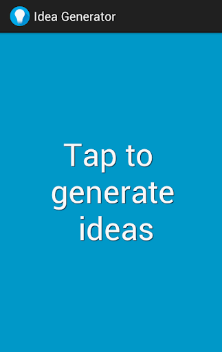 Idea Generator