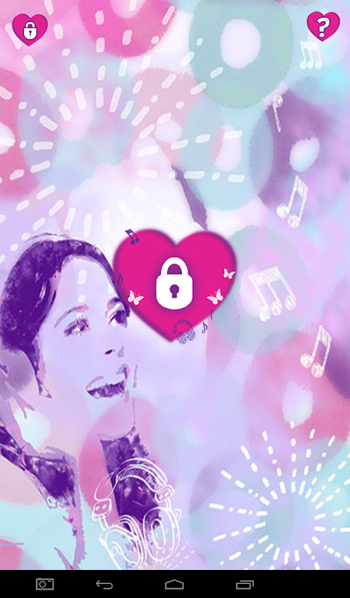 Android application Violetta Secret Diary screenshort