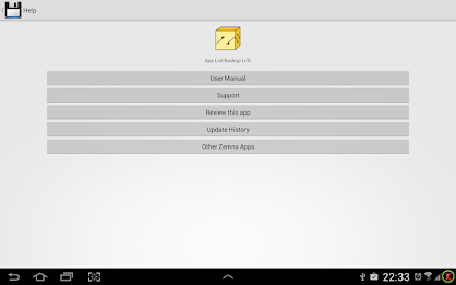 App List Backup by ZemnaSoft poster 13