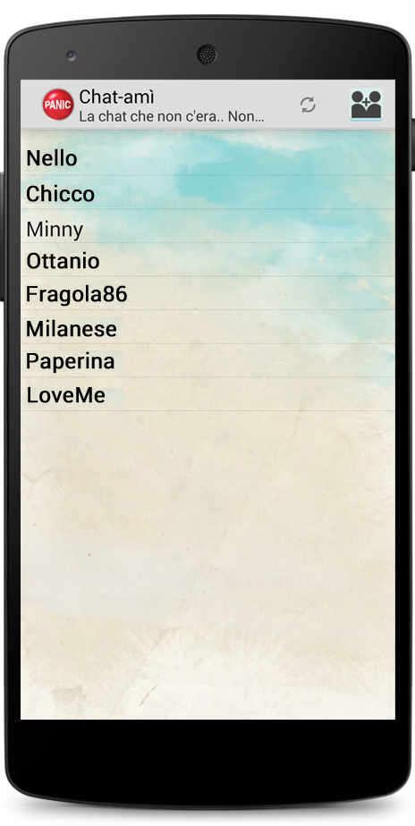 Chat-amì - The Privacy Chat Screen 2
