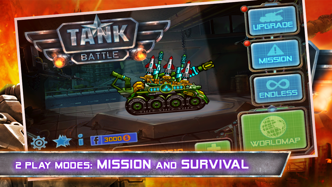 Tank Battle   che la distruzione abbia inizio su Android!