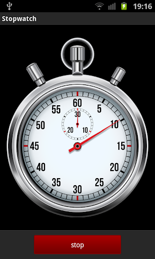 Analog Stopwatch Timer