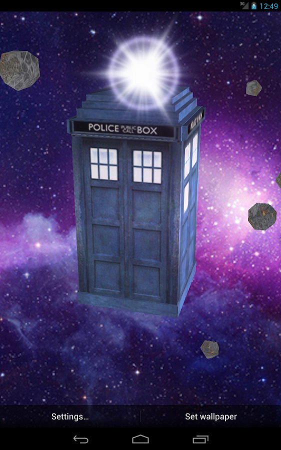 TARDIS 3D Live Wallpaper - Android Apps on Google Play