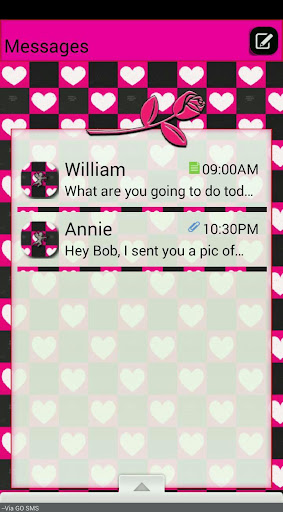 ValentinesDay7 GO SMS THEME