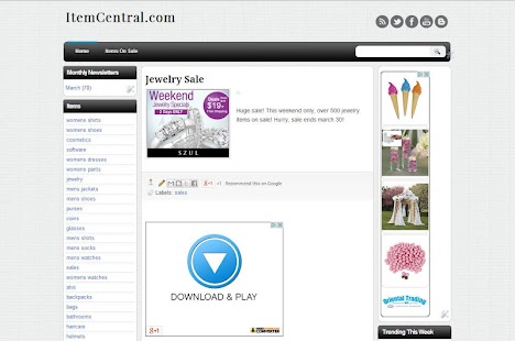 ItemCentral.com Screenshots 1